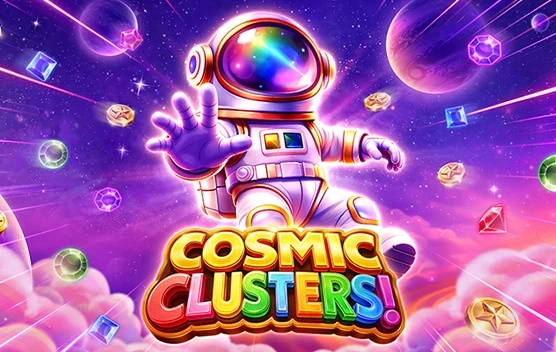 Automat Cosmic Clusters! od Pragmatic Play - zrzut ekranu