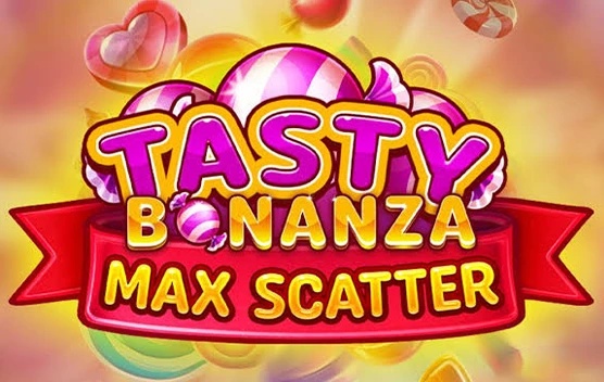 Automat Tasty Bonanza Max Scatter od Booming Games - zrzut ekranu